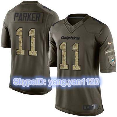 Nike Dolphins #11 DeVante Parker Green Youth Stitched NFL Limited Salute to Service Jersey Nike Dolphins #11 DeVante Parker Green Youth Stitched NFL Limited Salute to Service Jersey