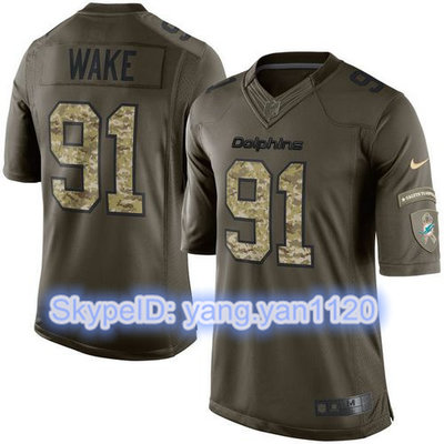 Nike Dolphins #91 Cameron Wake Green Youth Stitched NFL Limited Salute to Service Jersey Nike Dolphins #91 Cameron Wake Green Youth Stitched NFL Limited Salute to Service Jersey