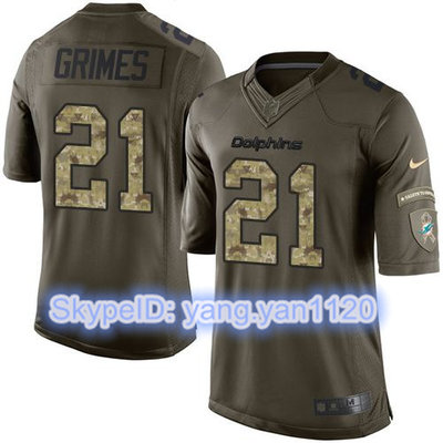 Nike Dolphins #21 Brent Grimes Green Youth Stitched NFL Limited Salute to Service Jersey Nike Dolphins #21 Brent Grimes Green Youth Stitched NFL Limited Salute to Service Jersey