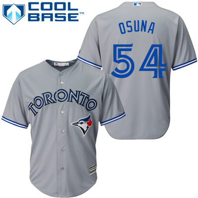 Blue Jays #54 Roberto Osuna Grey Cool Base Stitched Youth MLB Jersey Blue Jays #54 Roberto Osuna Grey Cool Base Stitched Youth MLB Jersey