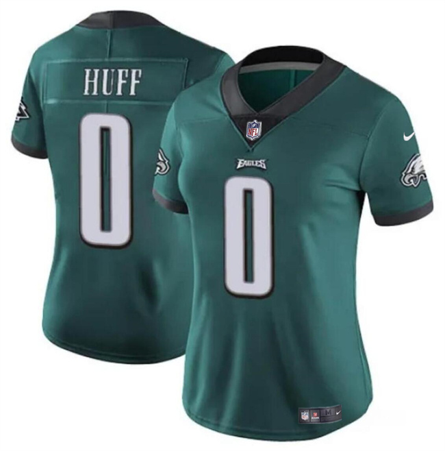 Women's Philadelphia Eagles #0 Bryce Huff Green Vapor Untouchable Limited Stitched Football Jersey(Run Small) Women's Philadelphia Eagles #0 Bryce Huff Green Vapor Untouchable Limited Stitched Football Jersey(Run Small)