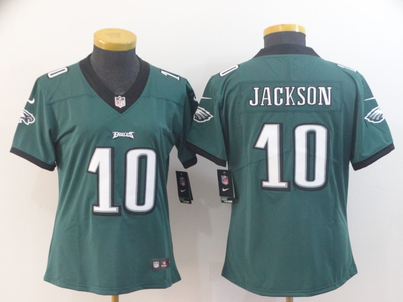 Women Eagles 10 DeSean Jackson Green Women Vapor Untouchable Limited Jersey Women Eagles 10 DeSean Jackson Green Women Vapor Untouchable Limited Jersey