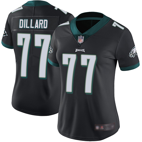 Eagles #77 Andre Dillard Black Alternate Women's Stitched Football Vapor Untouchable Limited Jersey Eagles #77 Andre Dillard Black Alternate Women's Stitched Football Vapor Untouchable Limited Jersey