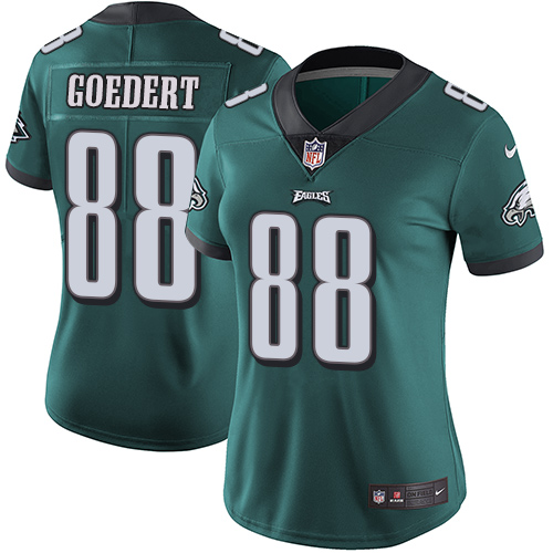 Nike Eagles #88 Dallas Goedert Midnight Green Team Color Women's Stitched NFL Vapor Untouchable Limited Jersey Nike Eagles #88 Dallas Goedert Midnight Green Team Color Women's Stitched NFL Vapor Untouchable Limited Jersey