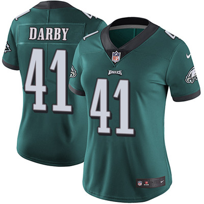 Nike Eagles #41 Ronald Darby Midnight Green Team Color Women's Stitched NFL Vapor Untouchable Limited Jersey Nike Eagles #41 Ronald Darby Midnight Green Team Color Women's Stitched NFL Vapor Untouchable Limited Jersey