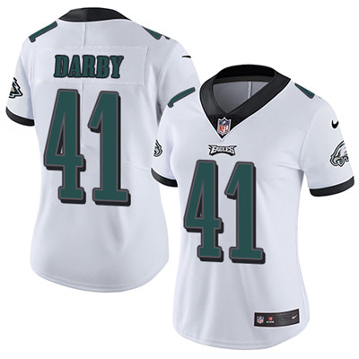 Nike Eagles #41 Ronald Darby White Women's Stitched NFL Vapor Untouchable Limited Jersey Nike Eagles #41 Ronald Darby White Women's Stitched NFL Vapor Untouchable Limited Jersey