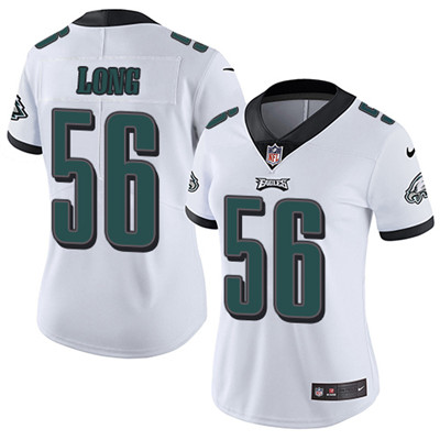 Nike Eagles #56 Chris Long White Women's Stitched NFL Vapor Untouchable Limited Jersey Nike Eagles #56 Chris Long White Women's Stitched NFL Vapor Untouchable Limited Jersey
