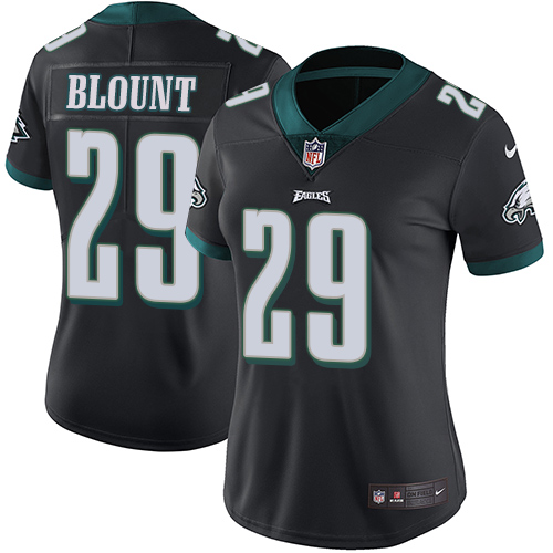 Nike Eagles #29 LeGarrette Blount Black Alternate Women's Stitched NFL Vapor Untouchable Limited Jersey Nike Eagles #29 LeGarrette Blount Black Alternate Women's Stitched NFL Vapor Untouchable Limited Jersey