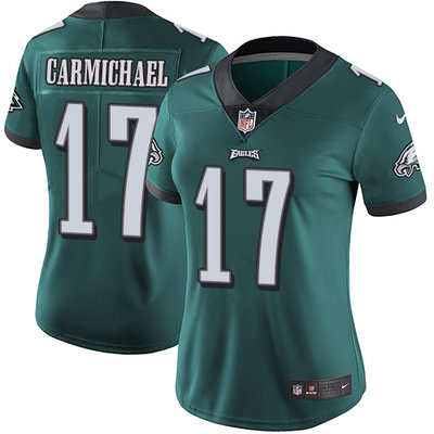 Nike Eagles #17 Harold Carmichael Midnight Green Team Color Women's Stitched NFL Vapor Untouchable Limited Jersey Nike Eagles #17 Harold Carmichael Midnight Green Team Color Women's Stitched NFL Vapor Untouchable Limited Jersey