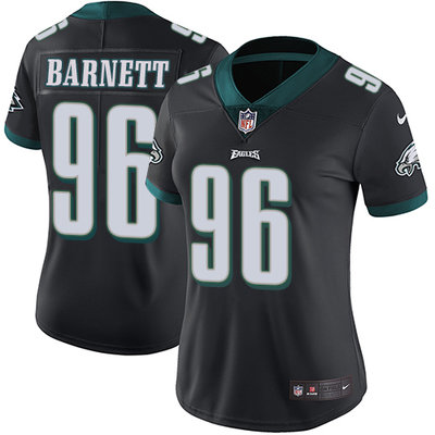 Nike Eagles #96 Derek Barnett Black Alternate Women's Stitched NFL Vapor Untouchable Limited Jersey Nike Eagles #96 Derek Barnett Black Alternate Women's Stitched NFL Vapor Untouchable Limited Jersey