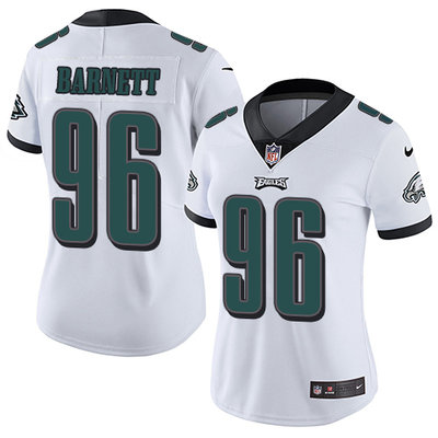 Nike Eagles #96 Derek Barnett White Women's Stitched NFL Vapor Untouchable Limited Jersey Nike Eagles #96 Derek Barnett White Women's Stitched NFL Vapor Untouchable Limited Jersey
