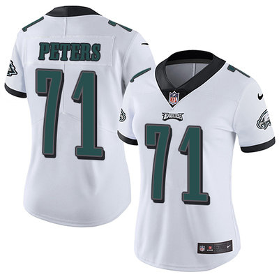 Nike Eagles #71 Jason Peters White Women's Stitched NFL Vapor Untouchable Limited Jersey Nike Eagles #71 Jason Peters White Women's Stitched NFL Vapor Untouchable Limited Jersey