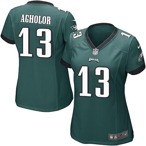Nike Eagles #96 Derek Barnett Midnight Green Team Color Women's Stitched NFL New Elite Jersey Nike Eagles #96 Derek Barnett Midnight Green Team Color Women's Stitched NFL New Elite Jersey