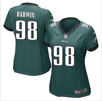 Women NEW Eagles #98 Connor Barwin Midnight Green Team Color Stitched NFL New Elite Jersey Women NEW Eagles #98 Connor Barwin Midnight Green Team Color Stitched NFL New Elite Jersey