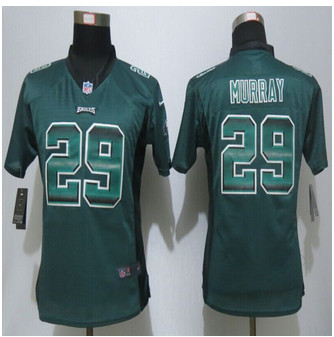 Women New New Philadelphia Eagles #29 DeMarco Murray Green Strobe Elite Jersey Women New New Philadelphia Eagles #29 DeMarco Murray Green Strobe Elite Jersey