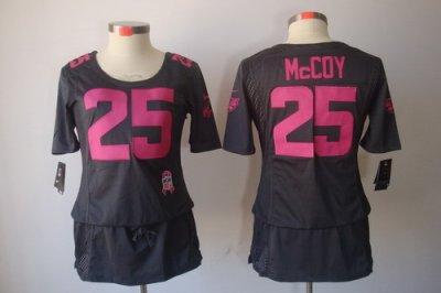 Womens NEW Philadelphia Eagles #25 LeSean McCoy Elite breast Cancer Awareness Dark Grey Jerseys Womens NEW Philadelphia Eagles #25 LeSean McCoy Elite breast Cancer Awareness Dark Grey Jerseys