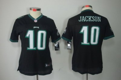 Womens NEW Philadelphia Eagles 10 DeSean Jackson Black Jerseys Womens NEW Philadelphia Eagles 10 DeSean Jackson Black Jerseys