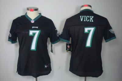 Womens NEW Philadelphia Eagles 7 Michael Vick Black Jerseys Womens NEW Philadelphia Eagles 7 Michael Vick Black Jerseys