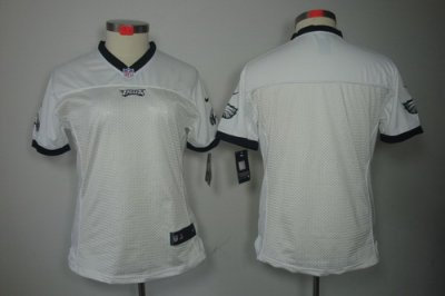 Womens NEW Philadelphia Eagles Blank White Jerseys Womens NEW Philadelphia Eagles Blank White Jerseys