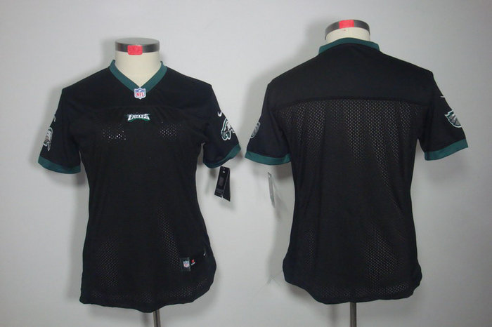 Womens NEW Philadelphia Eagles Blank Black Jerseys Womens NEW Philadelphia Eagles Blank Black Jerseys