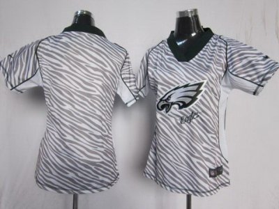 Women NEW Philadelphia Eagles Blank FEM FAN Zebra NEW NFL Jerseys Women NEW Philadelphia Eagles Blank FEM FAN Zebra NEW NFL Jerseys