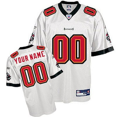 Customized Tampa Bay Buccaneers Jersey Eqt White Football Jersey