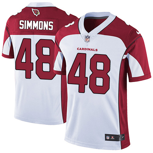 Nike Cardinals #48 Isaiah Simmons White Men's Stitched NFL Vapor Untouchable Limited Jersey Nike Cardinals #48 Isaiah Simmons White Men's Stitched NFL Vapor Untouchable Limited Jersey