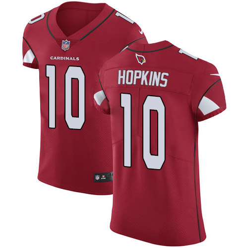 Nike Cardinals #10 DeAndre Hopkins Red Team Color Men's Stitched NFL Vapor Untouchable Elite Jersey Nike Cardinals #10 DeAndre Hopkins Red Team Color Men's Stitched NFL Vapor Untouchable Elite Jersey