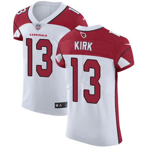 Nike Cardinals #13 Christian Kirk White Men's Stitched NFL Vapor Untouchable Elite Jersey Nike Cardinals #13 Christian Kirk White Men's Stitched NFL Vapor Untouchable Elite Jersey