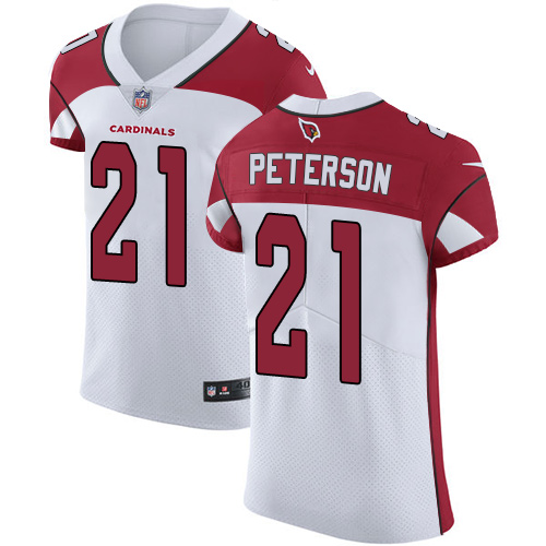Nike Cardinals #21 Patrick Peterson White Men's Stitched NFL Vapor Untouchable Elite Jersey Nike Cardinals #21 Patrick Peterson White Men's Stitched NFL Vapor Untouchable Elite Jersey