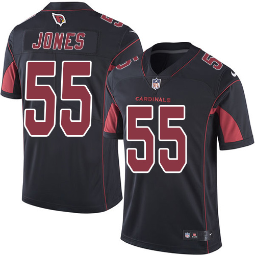 Nike Cardinals #55 Chandler Jones Black Men's Stitched NFL Limited Rush Jersey Nike Cardinals #55 Chandler Jones Black Men's Stitched NFL Limited Rush Jersey