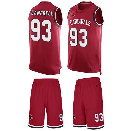 Nike Cardinals #93 Calais Campbell Red Team Color Men's Stitched NFL Limited Tank Top Suit Jersey Nike Cardinals #93 Calais Campbell Red Team Color Men's Stitched NFL Limited Tank Top Suit Jersey