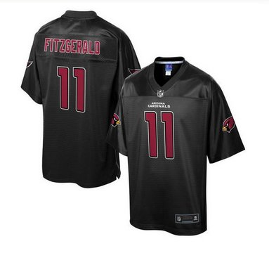 Nike Arizona Cardinals #11 Larry Fitzgerald Black Men's NFL Pro Line Black Reverse Fashion Game Jersey Nike Arizona Cardinals #11 Larry Fitzgerald Black Men's NFL Pro Line Black Reverse Fashion Game Jersey