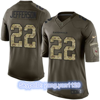 Nike Cardinals #22 Tony Jefferson Green Men's Stitched NFL Limited Salute to Service Jersey Nike Cardinals #22 Tony Jefferson Green Men's Stitched NFL Limited Salute to Service Jersey