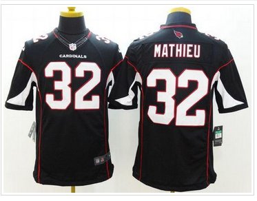New Arizona Cardinals #32 Tyrann Mathieu Black Alternate NFL Limited Jersey New Arizona Cardinals #32 Tyrann Mathieu Black Alternate NFL Limited Jersey