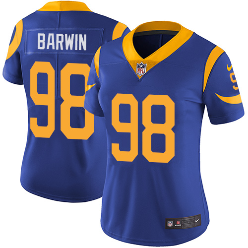 Nike Rams #98 Connor Barwin Royal Blue Alternate Women's Stitched NFL Vapor Untouchable Limited Jersey Nike Rams #98 Connor Barwin Royal Blue Alternate Women's Stitched NFL Vapor Untouchable Limited Jersey