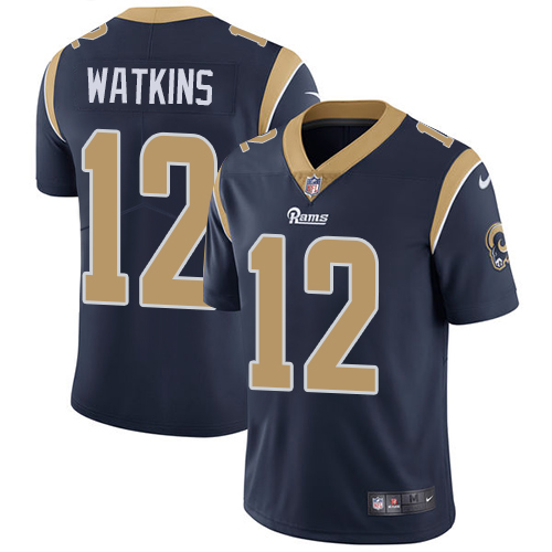 Nike Rams #12 Sammy Watkins Navy Blue Team Color Youth Stitched NFL Vapor Untouchable Limited Jersey Nike Rams #12 Sammy Watkins Navy Blue Team Color Youth Stitched NFL Vapor Untouchable Limited Jersey