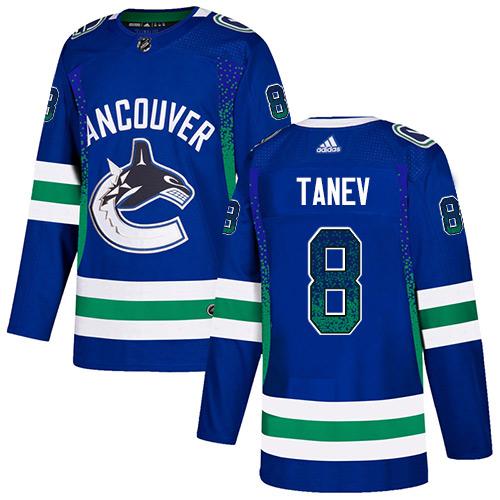 Adidas Canucks #8 Christopher Tanev Blue Home Authentic Drift Fashion Stitched NHL Jersey Adidas Canucks #8 Christopher Tanev Blue Home Authentic Drift Fashion Stitched NHL Jersey