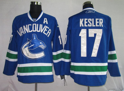 NHL JERSEYS Vancouver Canucks 17# KESLER blue NHL JERSEYS Vancouver Canucks 17# KESLER blue