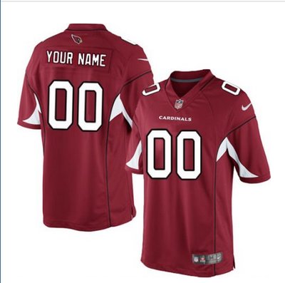 Men's Nike Arizona Cardinals Customized Limited Red Team Color NFL Jersey Men's Nike Arizona Cardinals Customized Limited Red Team Color NFL Jersey