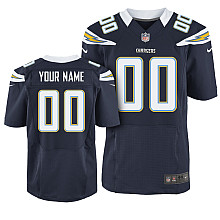 Nike San Diego Chargers Customized Elite Dark Blue Jerseys Nike San Diego Chargers Customized Elite Dark Blue Jerseys