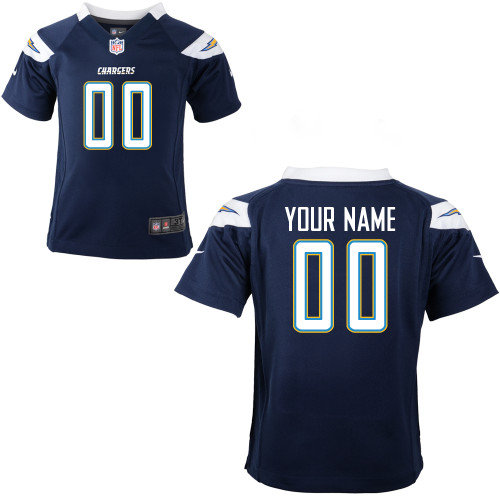 Nike San Diego Chargers Boys (4-7) Customized Game Team Color Jerseys