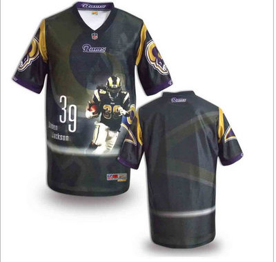 Nike Los Angeles Rams Customized Jersey (13)