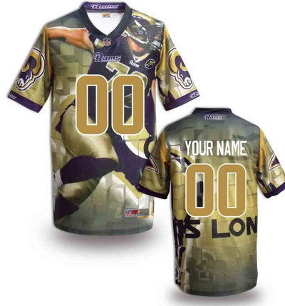 Nike Los Angeles Rams Customized Jersey (10) Nike Los Angeles Rams Customized Jersey (10)