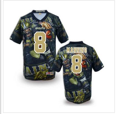 New Orleans Saints #8 Archie Manning Stitched NFL Elite Fanatical Version Jersey (1) New Orleans Saints #8 Archie Manning Stitched NFL Elite Fanatical Version Jersey (1)