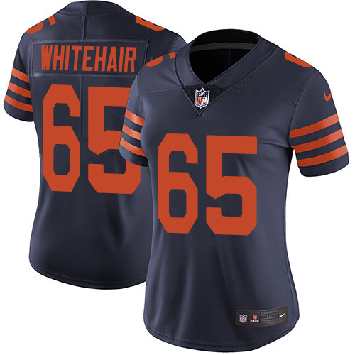 Bears #65 Cody Whitehair Navy Blue Alternate Women's Stitched Football Vapor Untouchable Limited Jerse