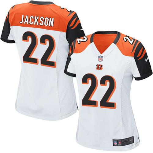 Nike Bengals #22 William Jackson White Women's Stitched NFL Elite Jersey Nike Bengals #22 William Jackson White Women's Stitched NFL Elite Jersey