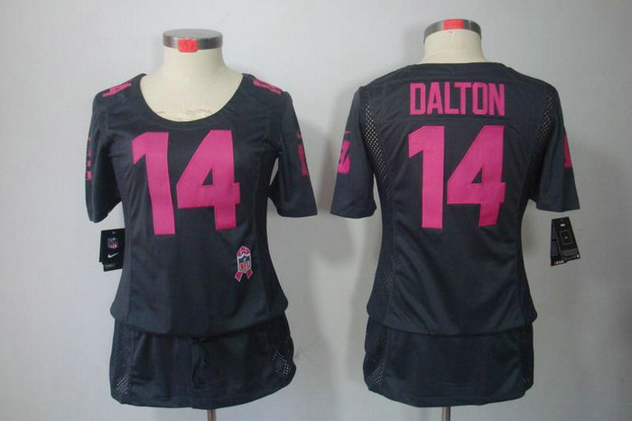 Womens NEW Cincinnati Bengals 14 Andy Dalton Elite breast Cancer Awareness pink Jerseys Womens NEW Cincinnati Bengals 14 Andy Dalton Elite breast Cancer Awareness pink Jerseys
