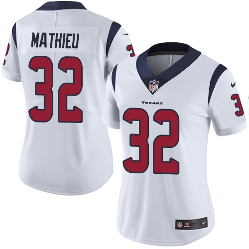 Nike Texans #32 Tyrann Mathieu White Women's Stitched NFL Vapor Untouchable Limited Jersey Nike Texans #32 Tyrann Mathieu White Women's Stitched NFL Vapor Untouchable Limited Jersey