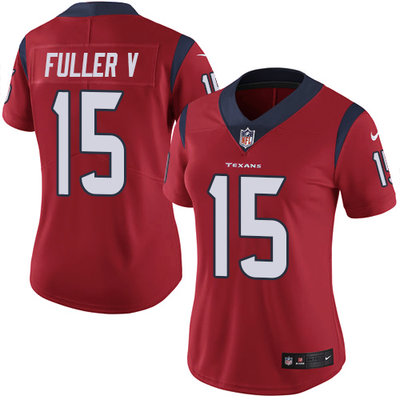 Nike Texans #15 Will Fuller V Red Alternate Women's Stitched NFL Vapor Untouchable Limited Jersey Nike Texans #15 Will Fuller V Red Alternate Women's Stitched NFL Vapor Untouchable Limited Jersey